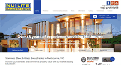 Desktop Screenshot of nu-lite.com.au